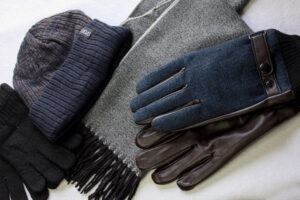 Guantes Bufanda Gorro invierno caballero