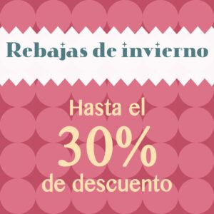 Rebajas de invierno, hasta el 30% de descuento